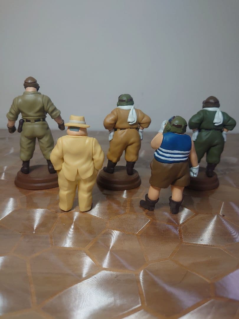 ジブリフィギュア 紅の豚 ポーズがいっぱいコレクション 5体セット