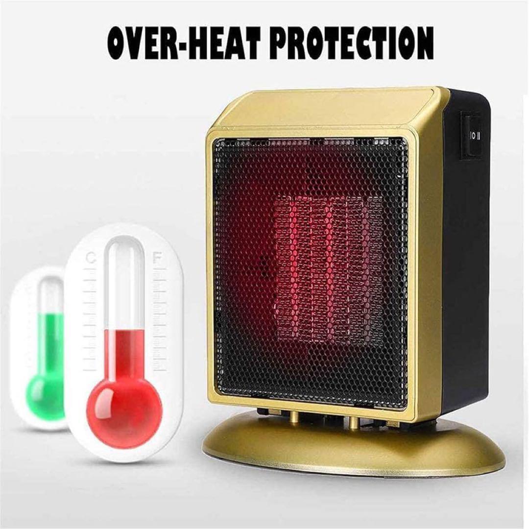 ヒーター 電気 900W 調節可能な ポータブル電気ヒーター 床置き