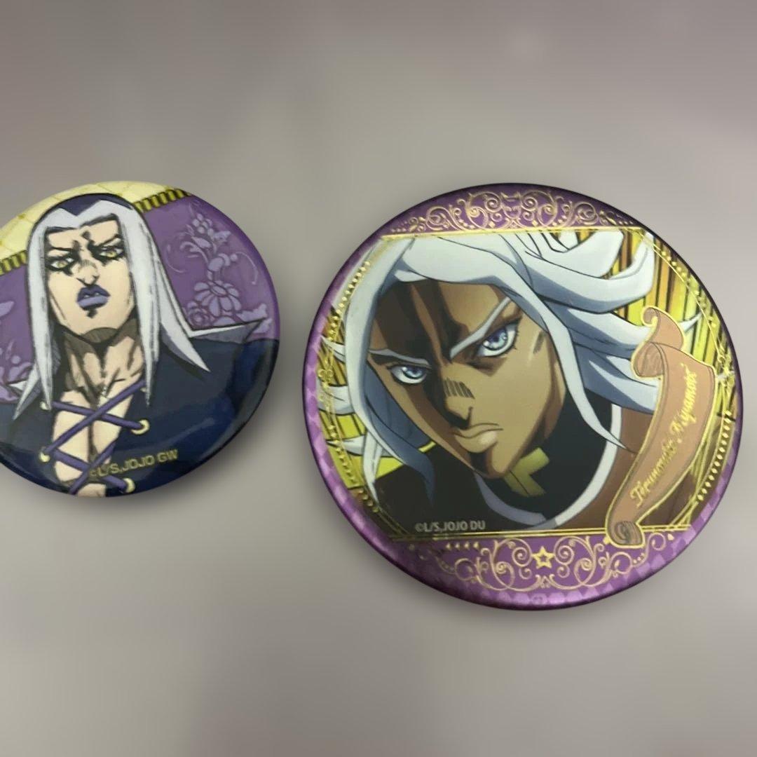 ジョジョの奇妙な冒険 缶バッジ 2点セット - メルカリ