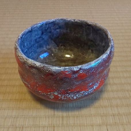 A 97 抹茶碗 箕面焼 ( 未使用品 )