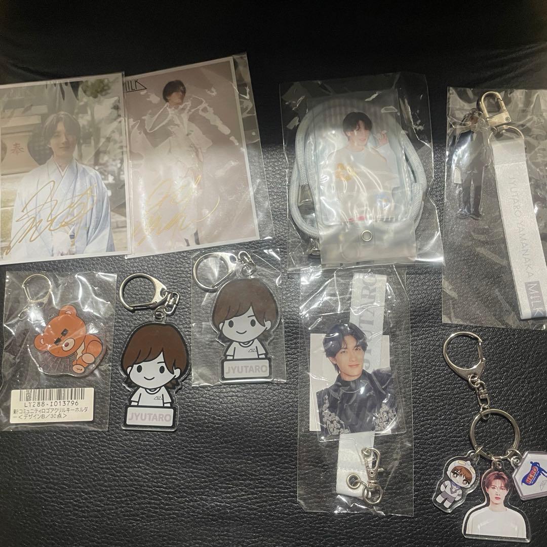 M!LK 山中柔太朗グッズ アクスタ(画像1枚目)その他(画像6枚目)まとめ売り
