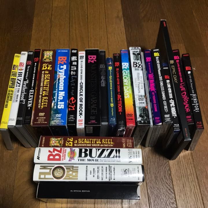 美品 分け売り可】B'z 映像作品28枚 16作セット ☆セット割引ありです