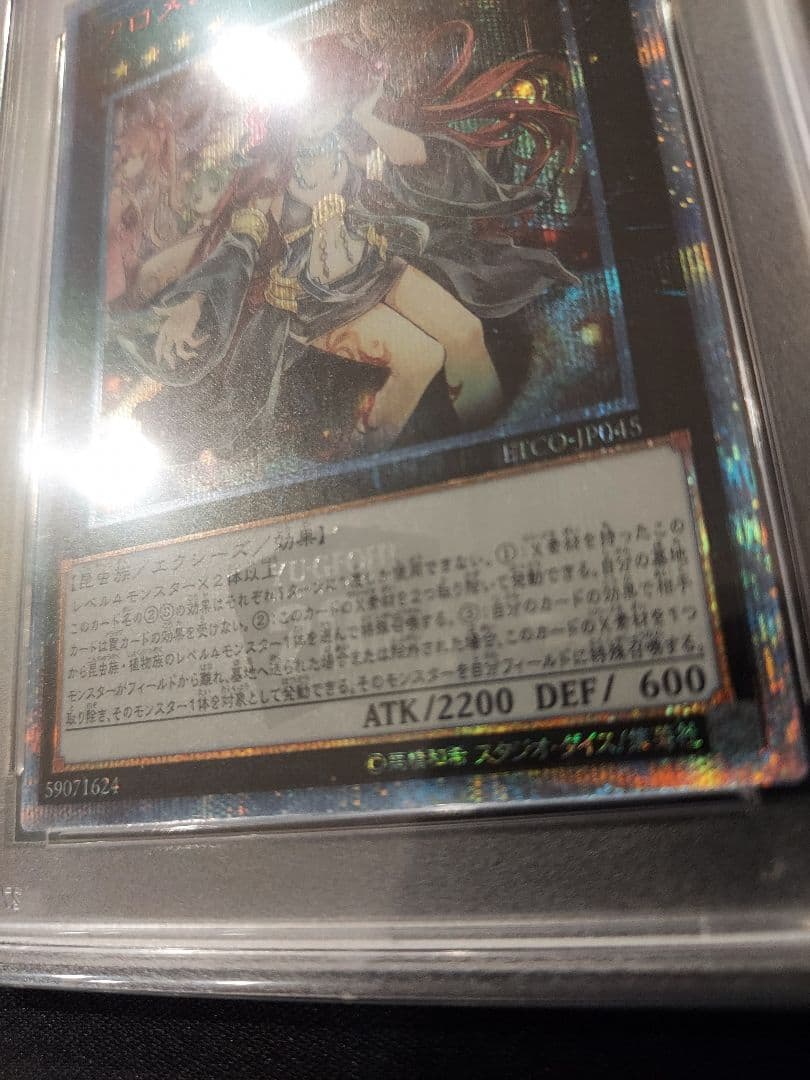 遊戯王　アロメルスの蟲惑魔　20th　PSA10　五つ目