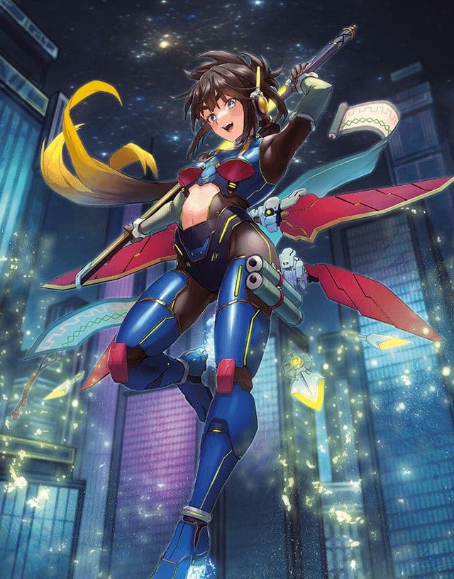 限定 DMART-17 デュエルマスターズTCG 神アート 蛍光少女