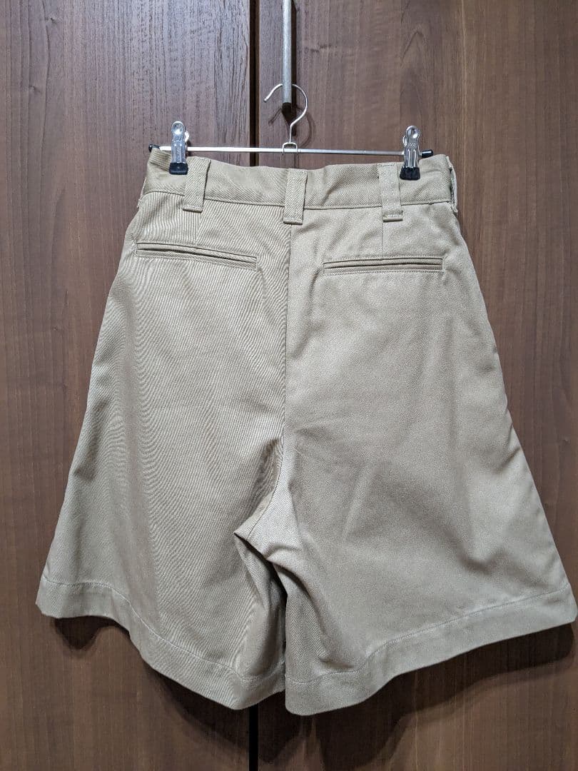 シンゾーン トムボーイ ショートパンツ ベージュ プリーツ キュロット 34