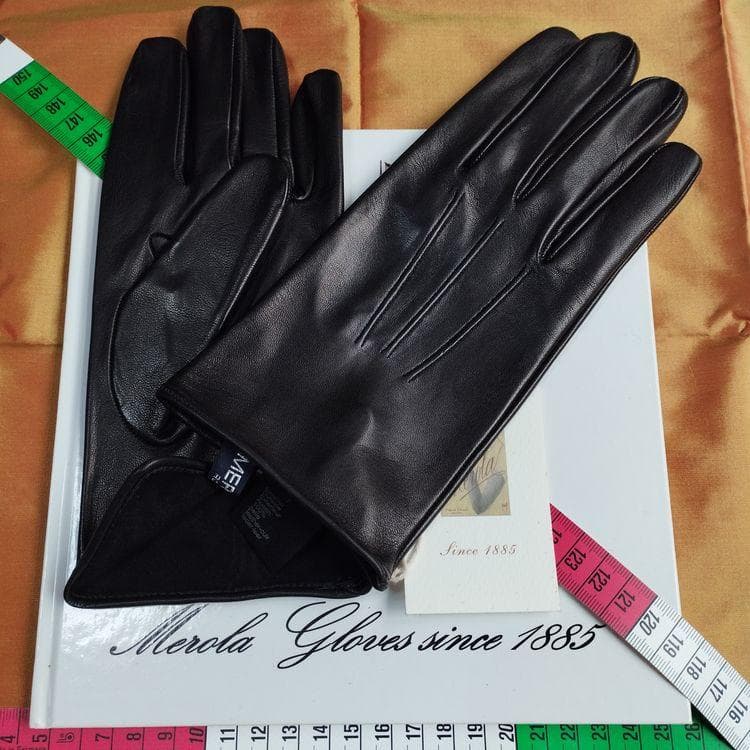 ヴィンテージファッション - 今季 黒 メローラ ナッパ ライニング無し