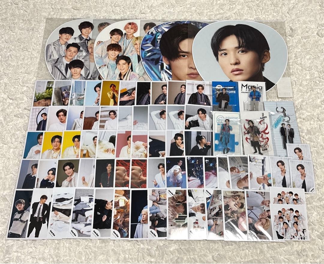 Snow Man 目黒蓮 グッズ まとめ売り 2枚目あり snowman まとめ売り 目黒蓮