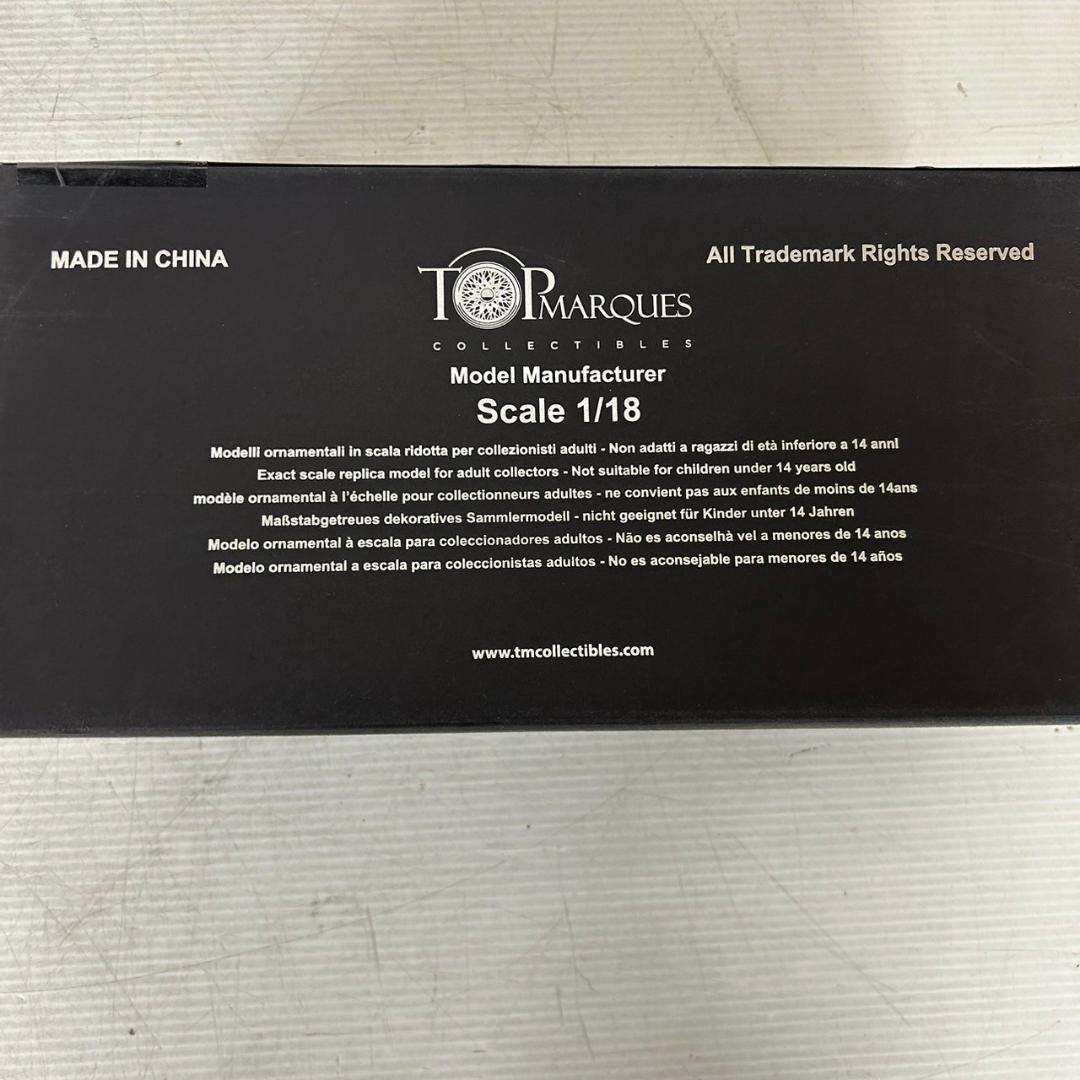 トップマルケス フェラーリ DINO 246GT ブラック 1/18 Y1021