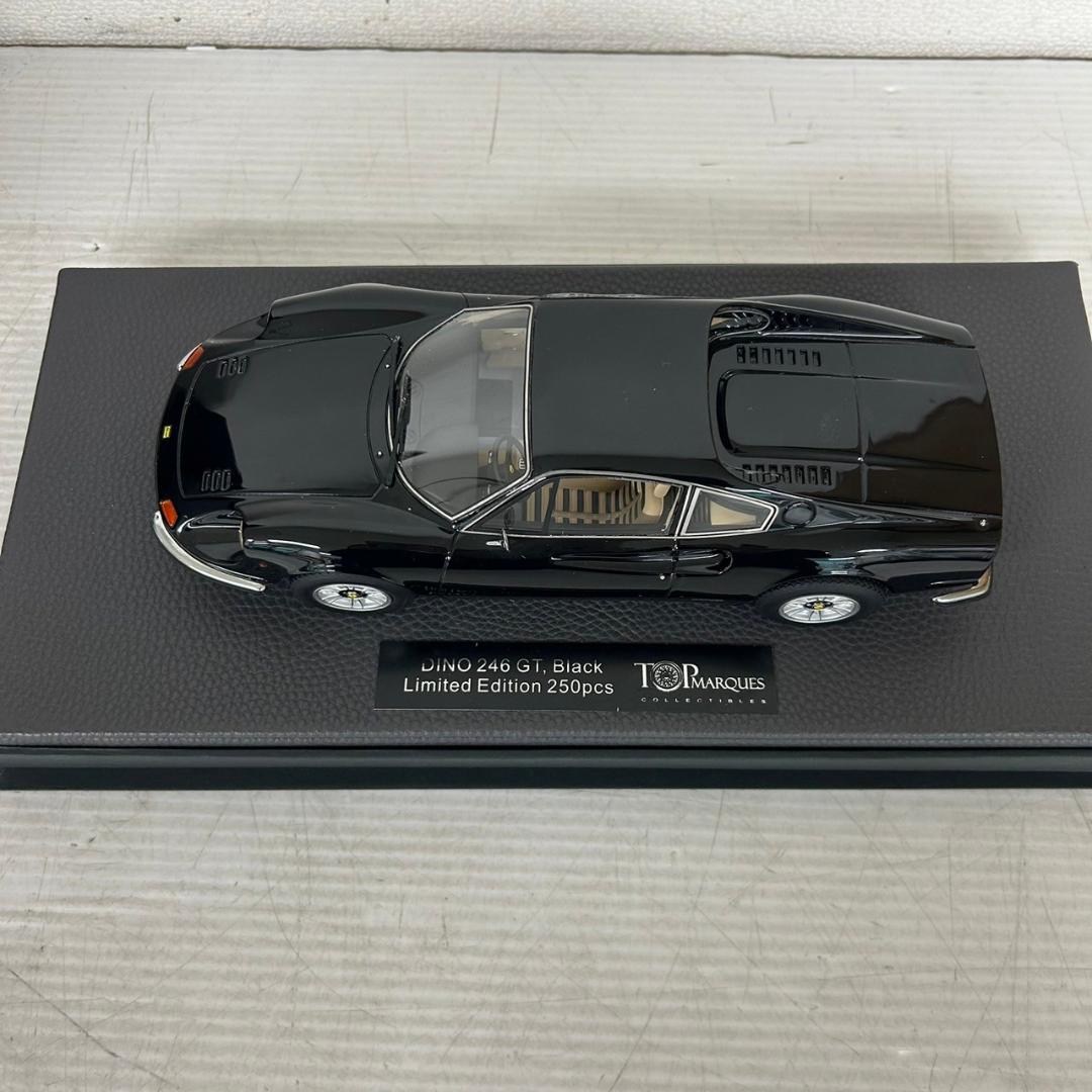 トップマルケス フェラーリ DINO 246GT ブラック 1/18 Y1021