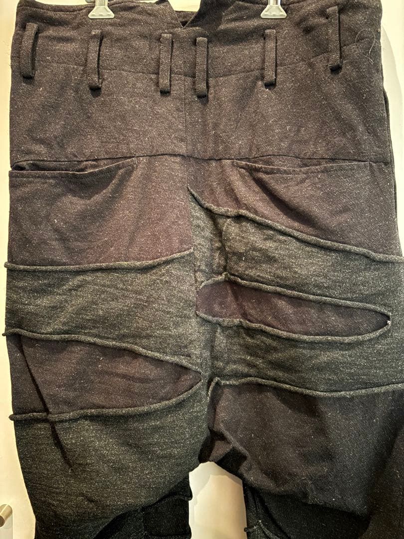 nude:masahiko maruyama パッチドサルエルパンツ nude:masahiko