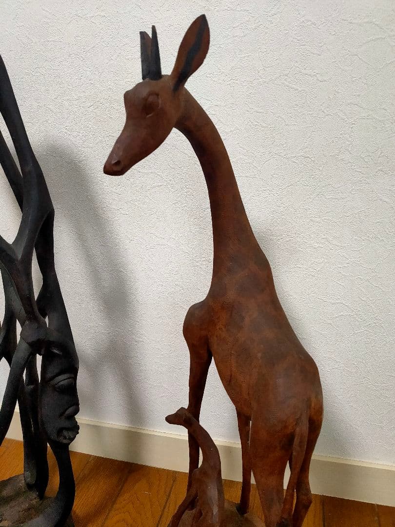 アフリカ マコンデ等の彫刻コレクション ※マコンデ1体売却済の為ご注意