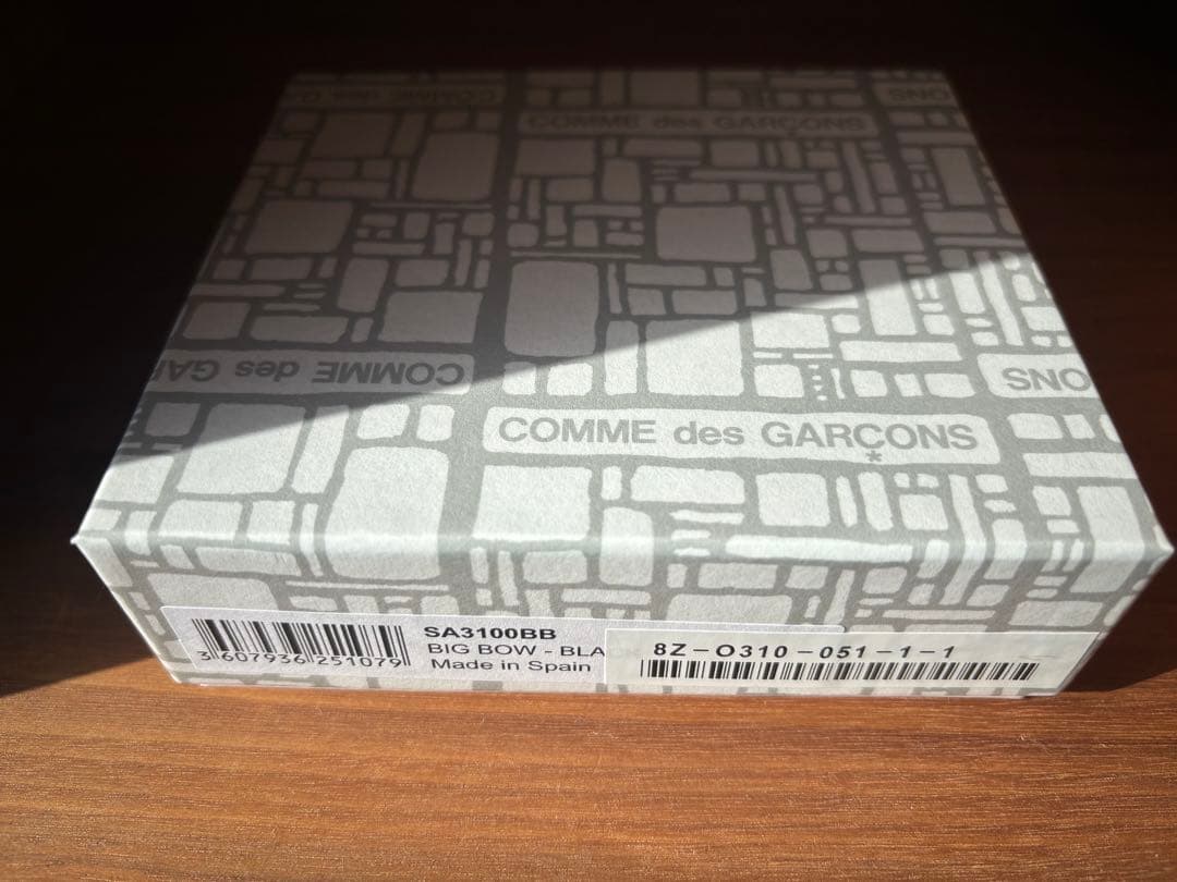 コムデギャルソン 新品 財布 wallet ribbon リボン BIG BOW