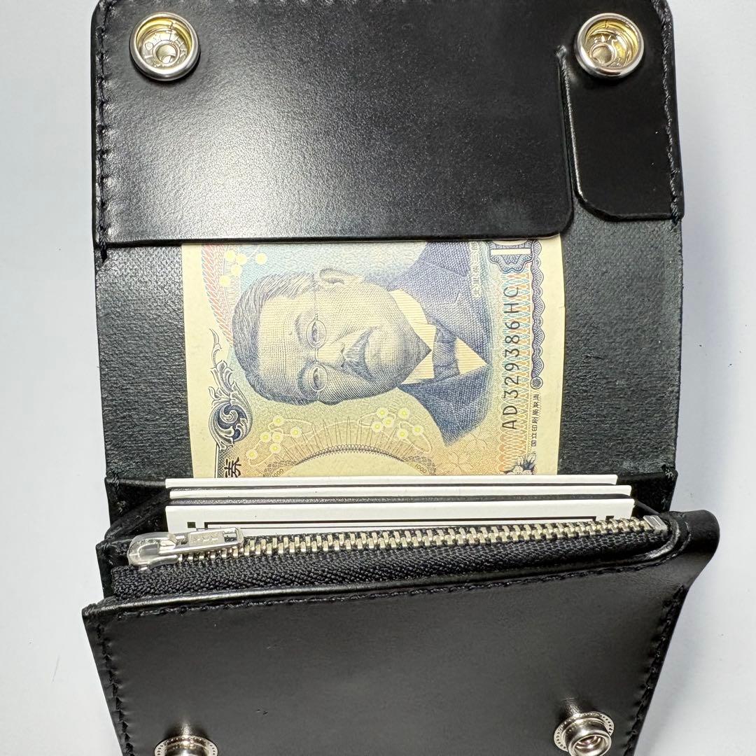 DH　オーダーページ　カスタムトラッカーウォレット　ショート　ブラック