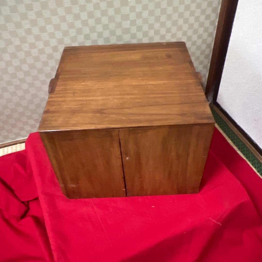 逸品！　レア！　東京美術倶楽部本郷家所蔵　蒔絵本塗お盆五客　時代保管箱