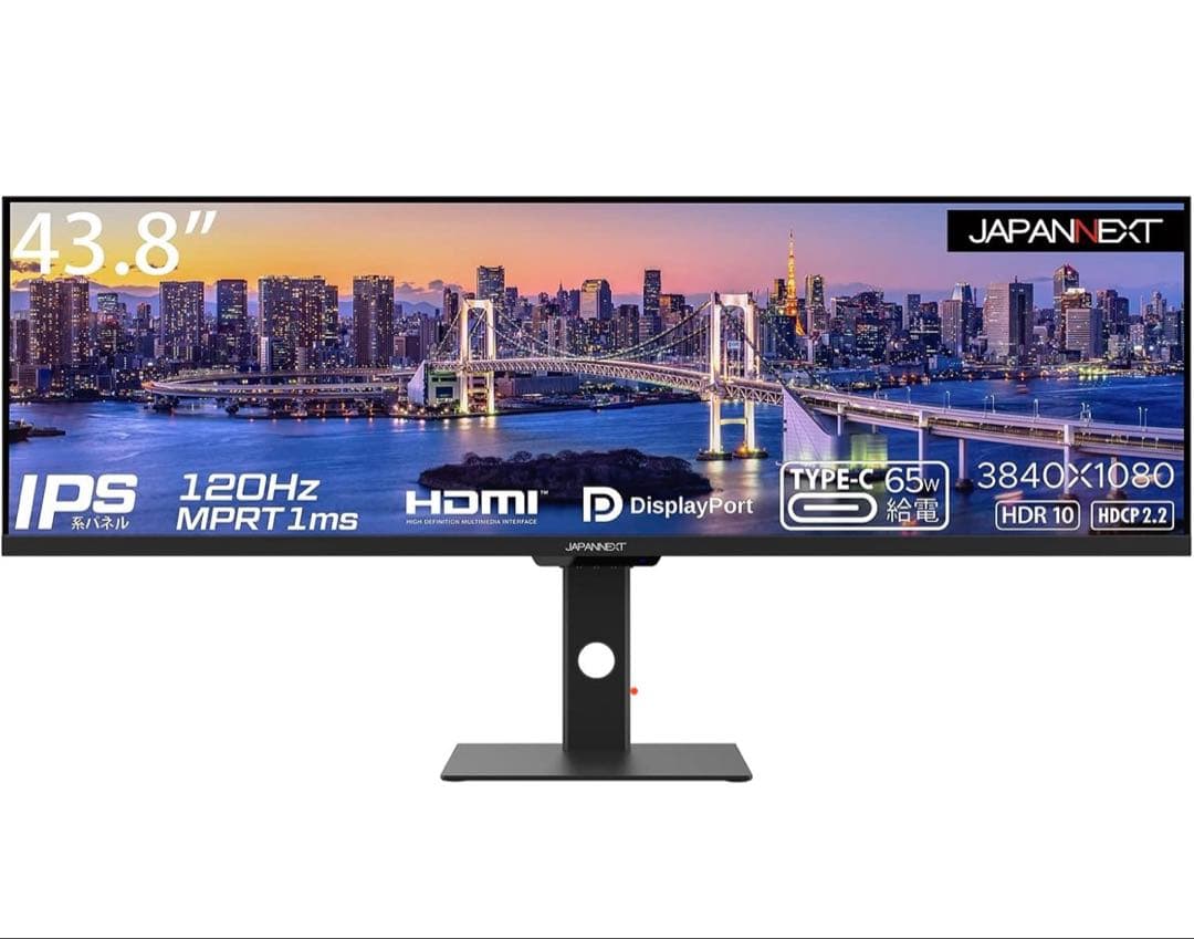 JAPAN NEXT 43.8インチ　ゲーミングモニター120Hz JAPAN NEXT 43.8インチ ゲーミングモニター120HzJAPAN NEXT 43.8インチ