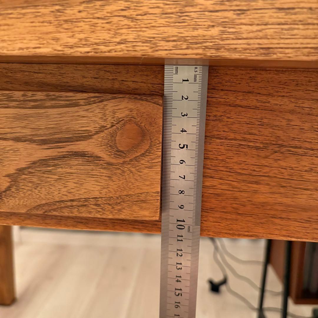 【ぺんたん】チーク無垢材 ダイニングテーブル190cm ☆店舗什器にも