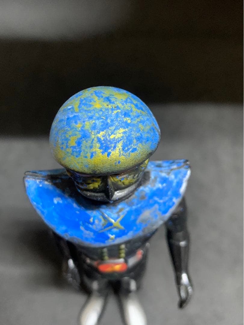 当時物　昭和レトロ　ポピー 人造人間キカイダー ハカイダー ソフビ