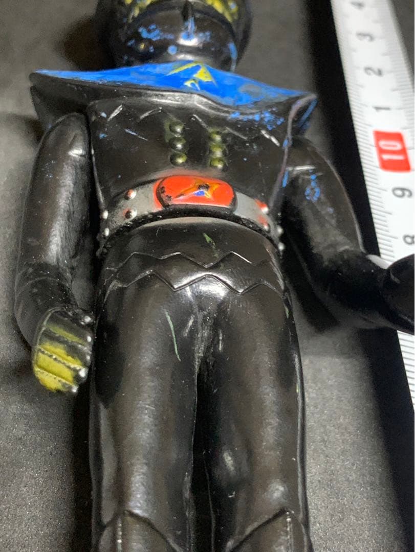 当時物　昭和レトロ　ポピー 人造人間キカイダー ハカイダー ソフビ