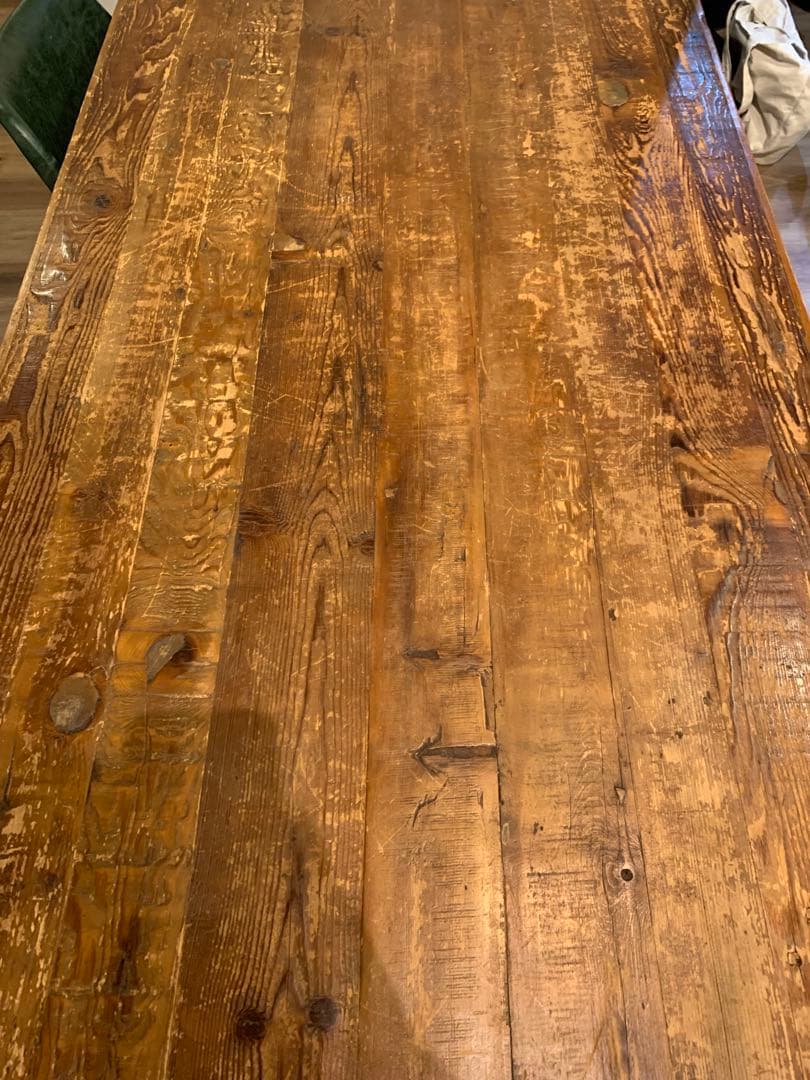 ノ*。様 ※椅子は別途購入　クラッシュゲート　ダイニングテーブル　クッパ　無垢材