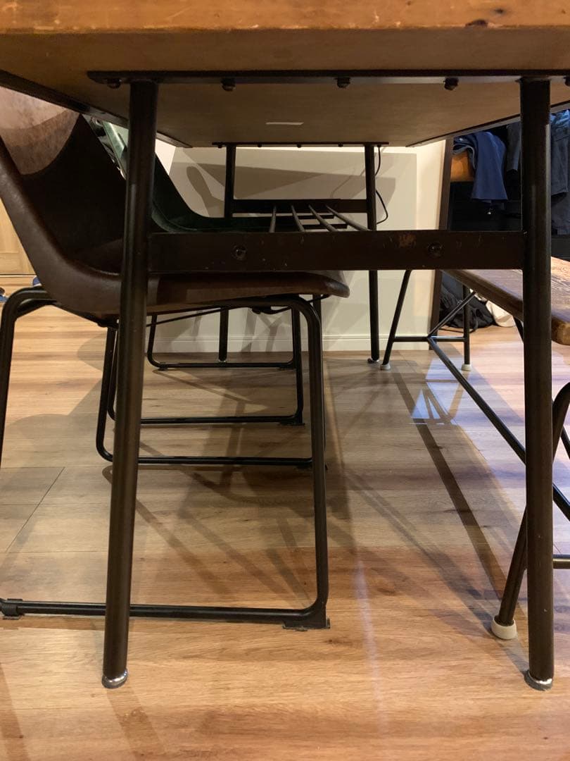 ノ*。様 ※椅子は別途購入　クラッシュゲート　ダイニングテーブル　クッパ　無垢材