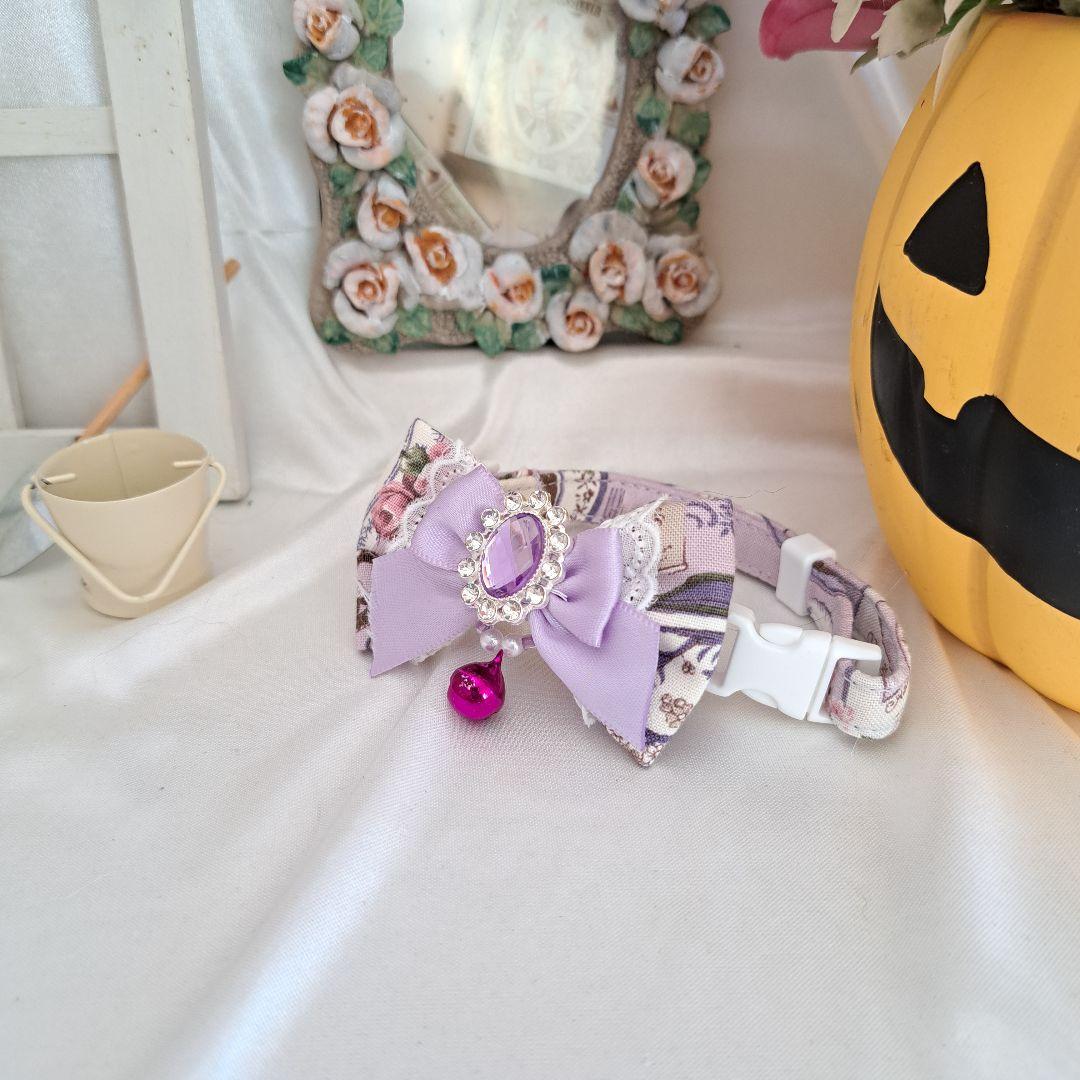 短毛ちゃんにも♥️中世ヨーロッパ風チョーカー(⑤)わんちゃん猫ちゃん