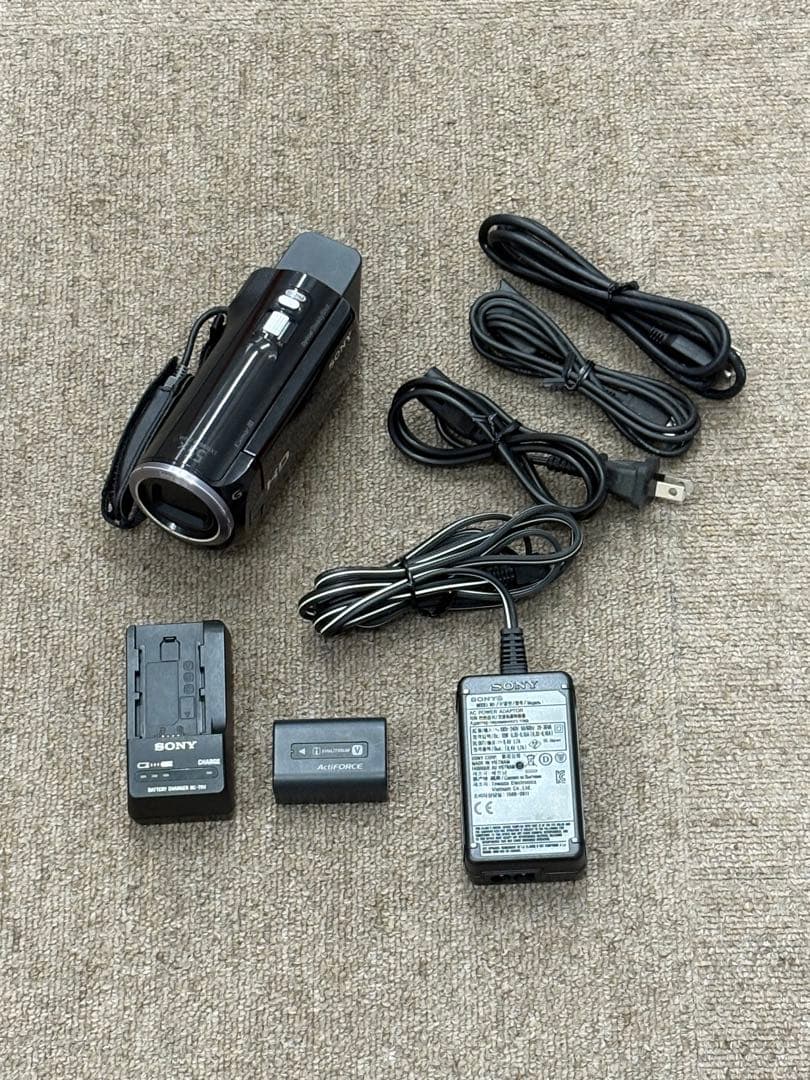 美品】ソニー SONY HDR-CX390 バッテリー2個付 ビデオカメラ - メルカリ