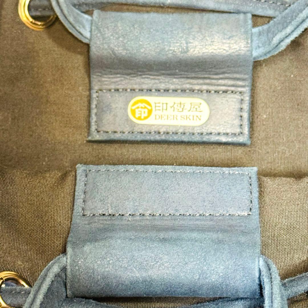 【超美品】✨印傳屋✨INDEN-YA❤️ バック ＆ 二つ折り財布　　とんぼ柄