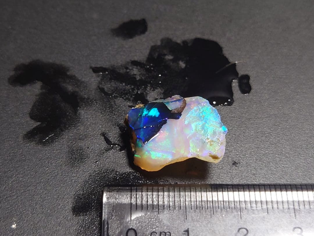 混合 エチオピアオパール ウェロ産 チョーク 鉱物標本 原石