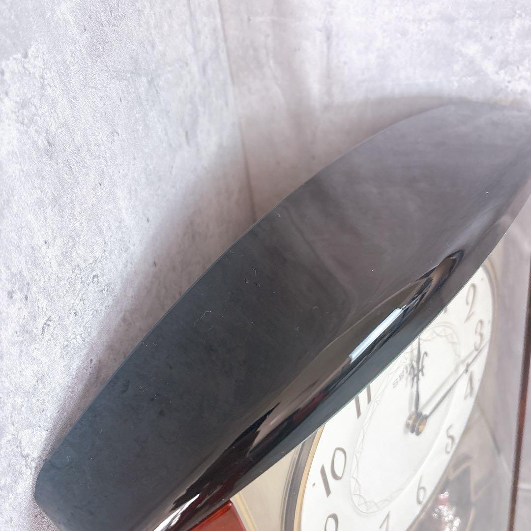 【未使用級】SEIKO 掛時計 ディスクドリーム RE532B からくり時計