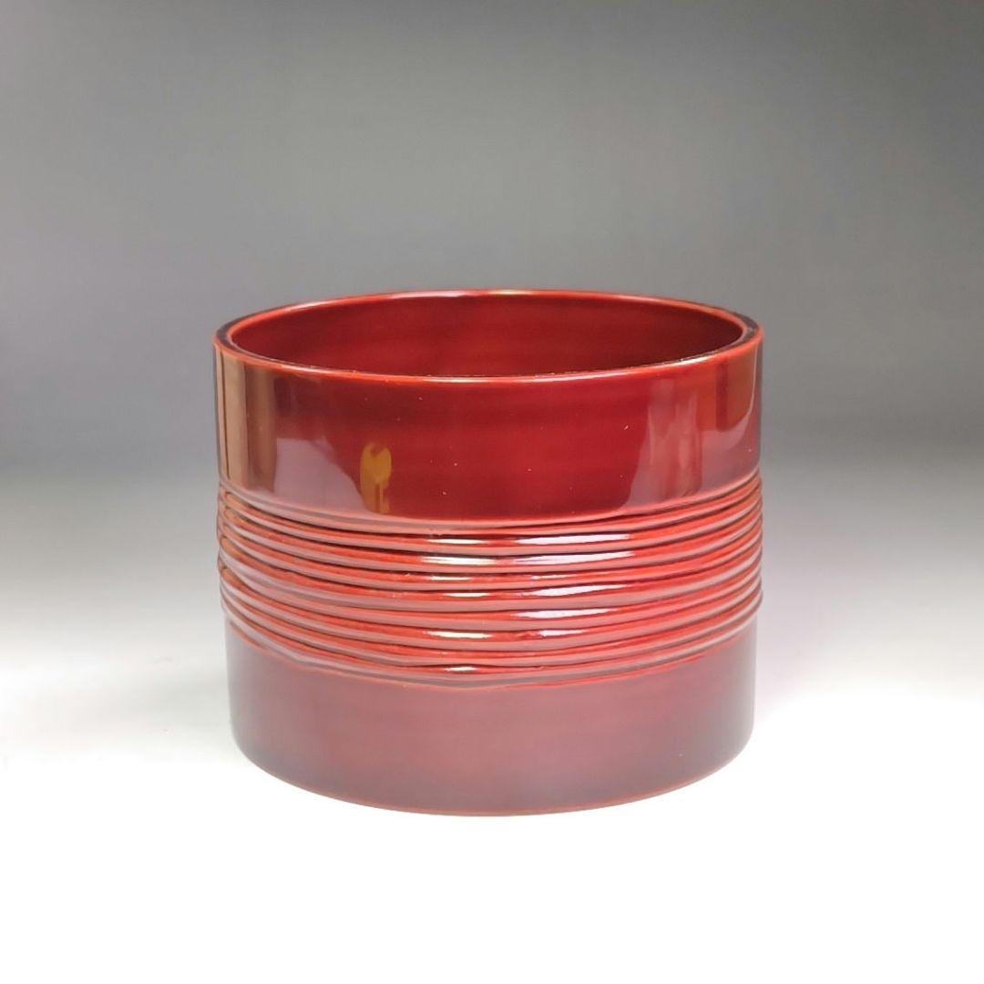 イ986 健水『中村宗悦』『鮨桶 健水 共箱』漆塗 茶道具