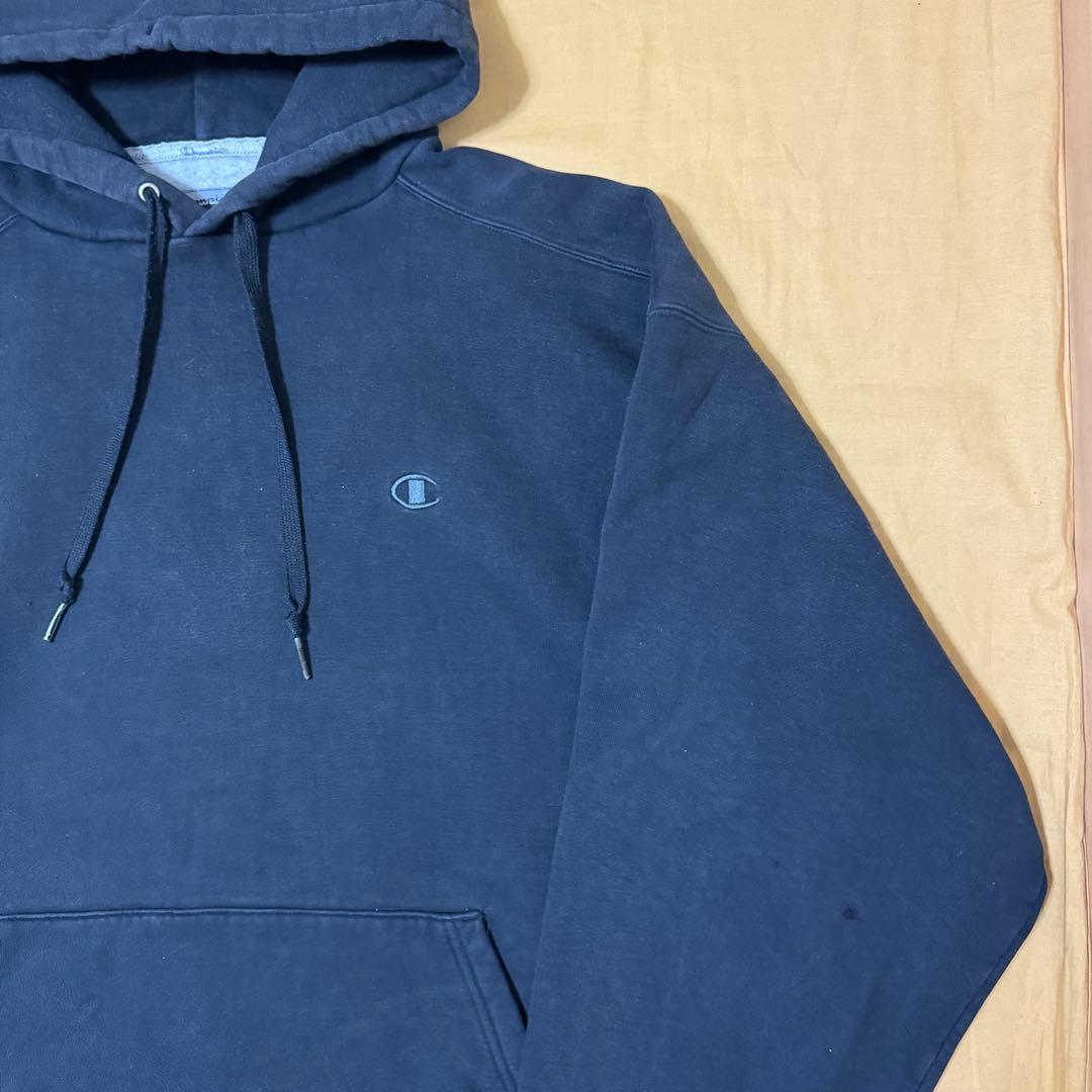 90s champion スーパーフーディ　スーパーフーディー　ブラック　XXL