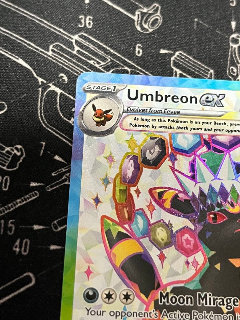 ポケモンカード スペイン語版 ブラッキーex エーフィex 2枚セット