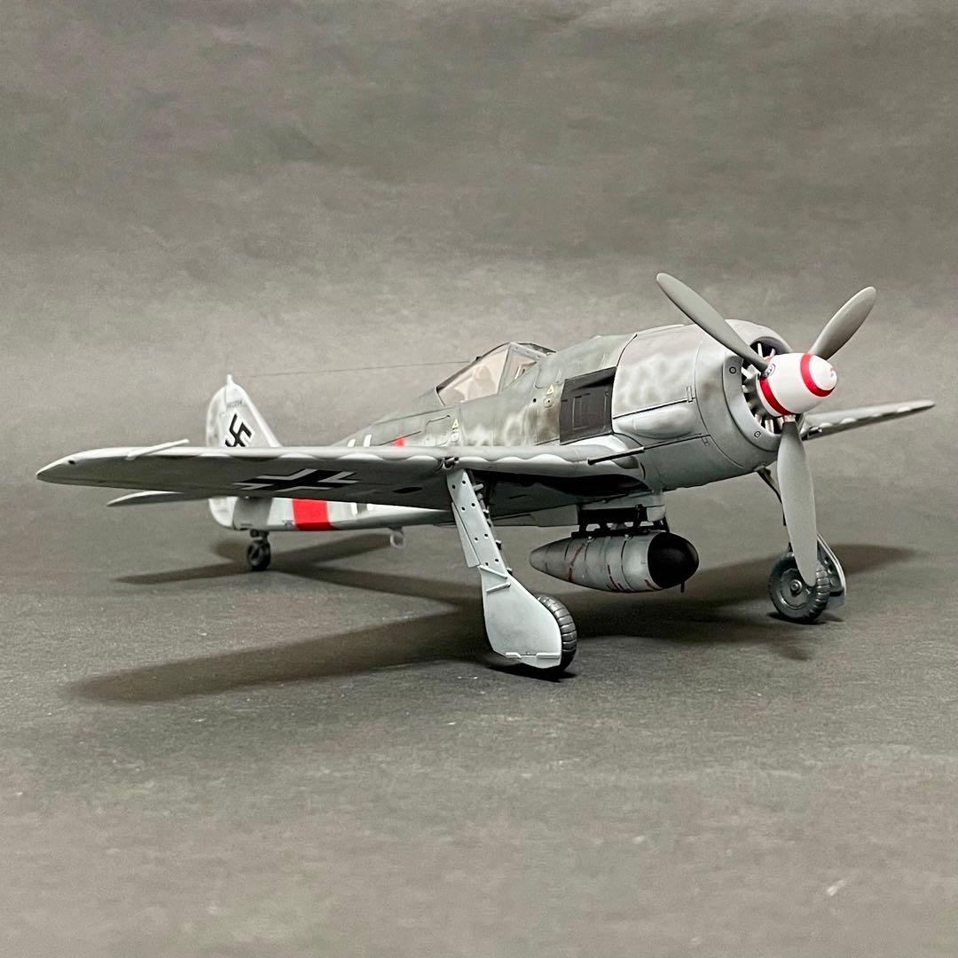【完成品】タミヤ 1/48 フォッケウルフ Fw190 A8
