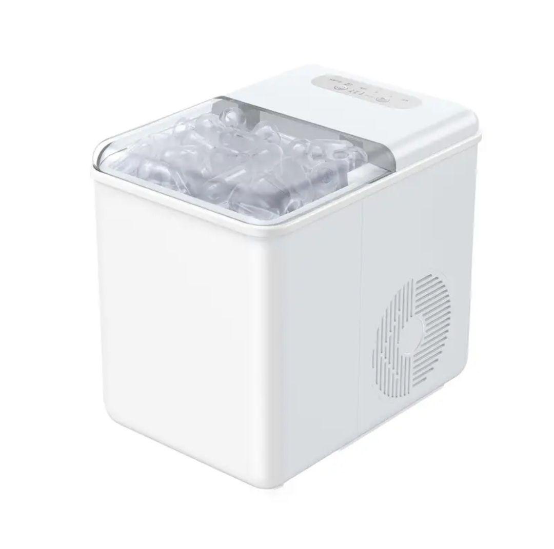 製氷機 静音設計　６分で８個の氷を作成できます。