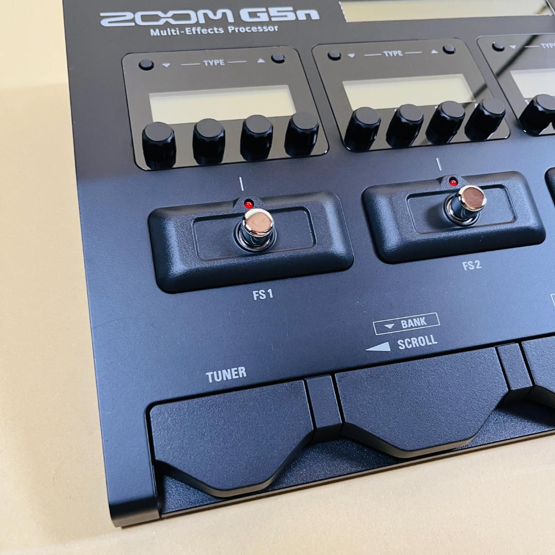 Zoom G5n マルチエフェクター 電源コード付属 美品｜ZOOM G5n マルチ