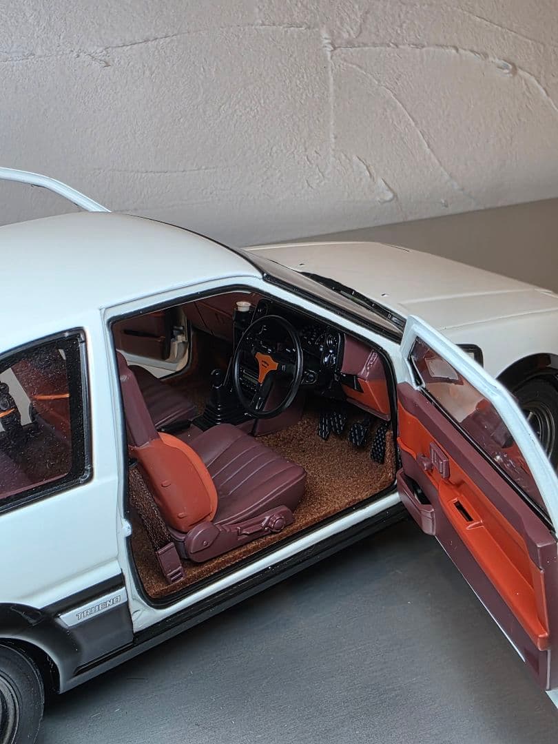 オートアート 頭文字D イニシャルD 1/18 スプリンタートレノ ノーマル版