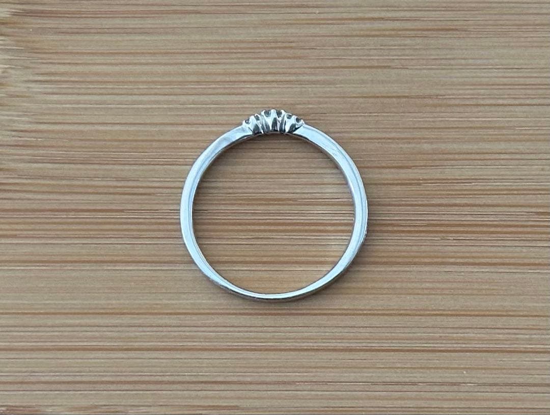 組曲 KUMIKYOKU K10WG リング ダイヤ0.07ct