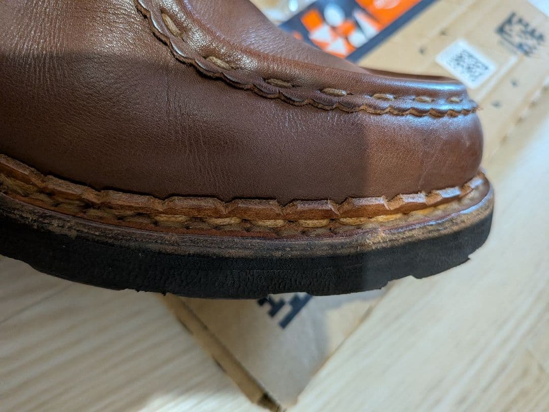 パラブーツ paraboot モジーン サイズ42　ブラウン