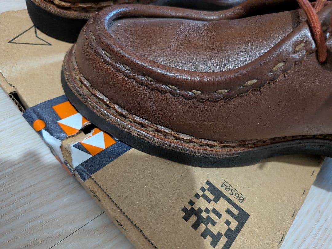 パラブーツ paraboot モジーン サイズ42　ブラウン