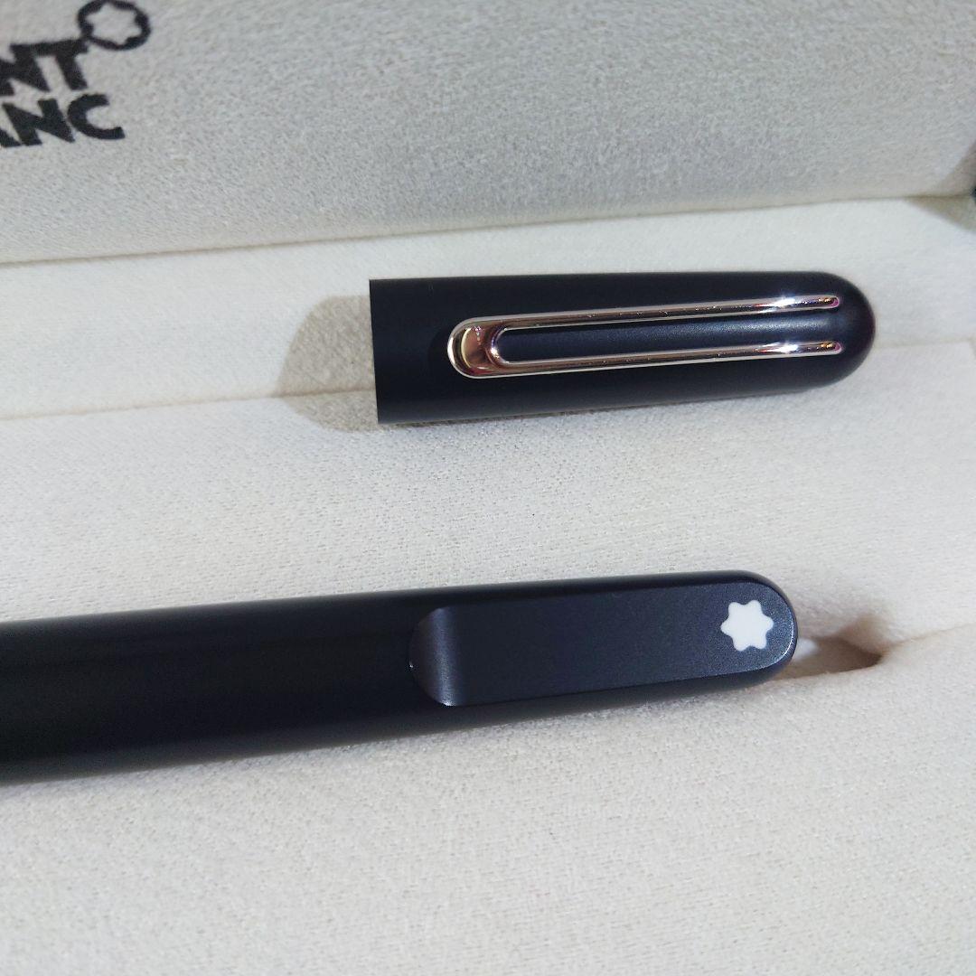 モンブラン M ローラーボール（ULTRA BLACK ver 2018）