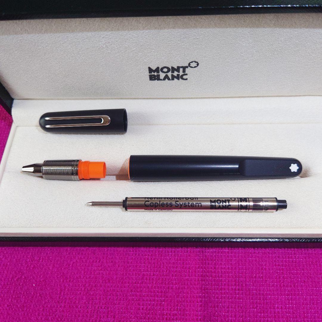 モンブラン M ローラーボール（ULTRA BLACK ver 2018）