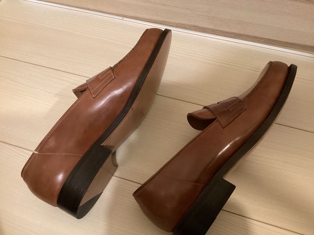 希少新品未使用品　神匠コードバンローファー　サイズ7