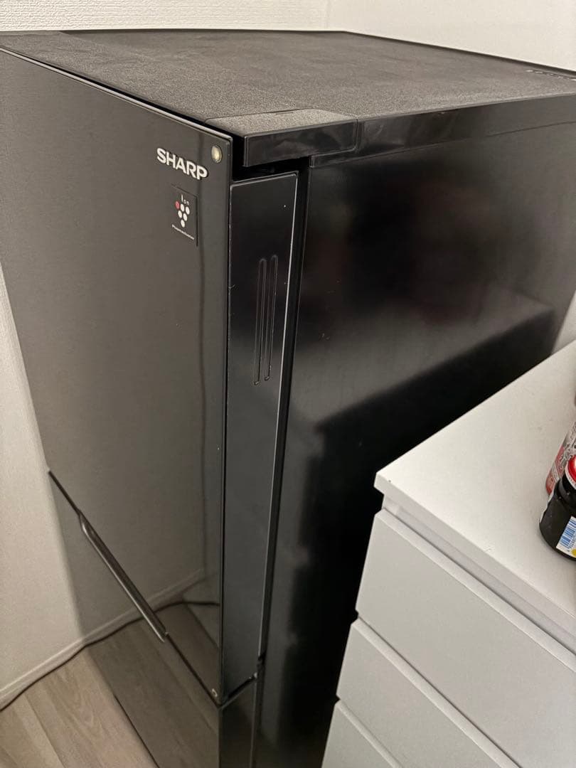 SHARP SJ-GD15H-B 冷蔵庫 152L ブラック