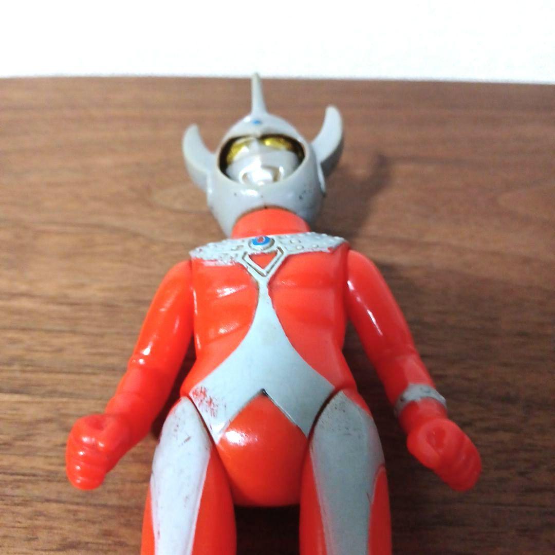 当時物ブルマァク面変わり「ウルトラマンタロウ」19㎝ヴィンテージソフビフィギュア