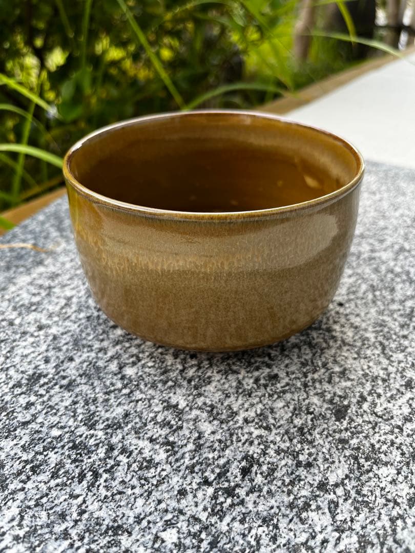 高取焼宗家 十一代 静山造 茶碗 アンティーク 共箱付き