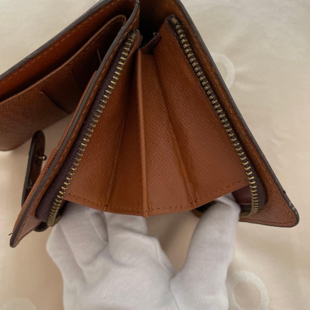 Louis Vuitton 二つ折り財布 ダークブラウン　モノグラム