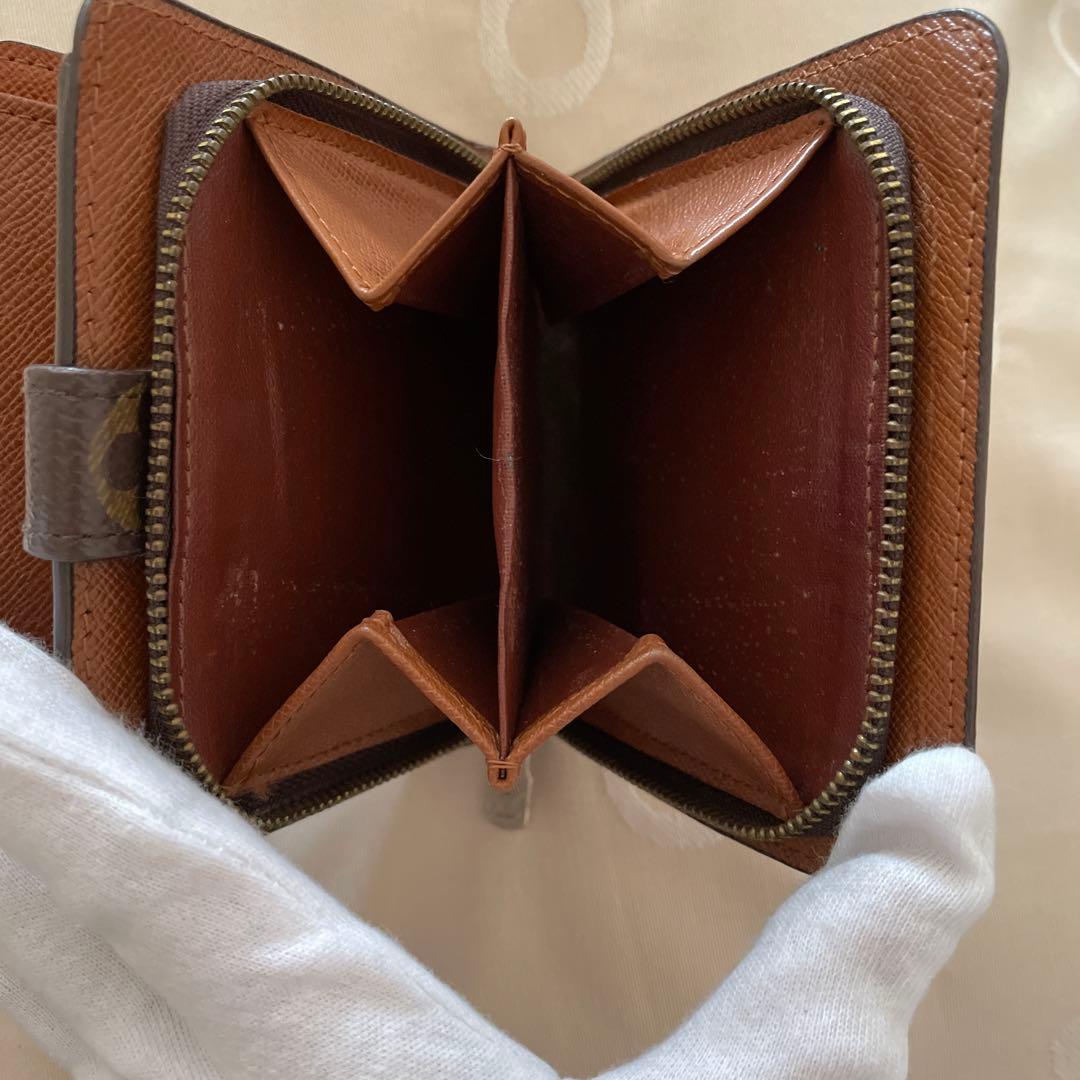 Louis Vuitton 二つ折り財布 ダークブラウン　モノグラム