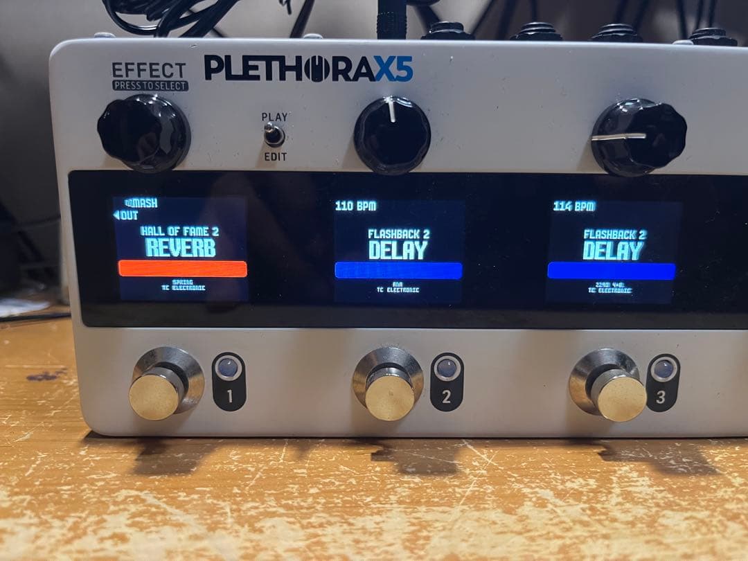 tc electronic PLETHORA X5 エフェクターライザー付き