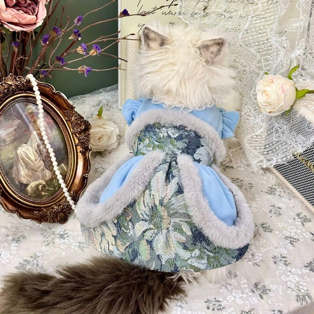 らむ様専用犬服 猫服 ハンドメイド ワンピース わんちゃん らむ様専用犬服