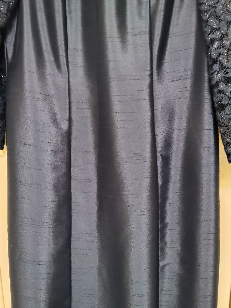 東京ソワール Yukikokimijimaパーティードレス13号　ネイビー